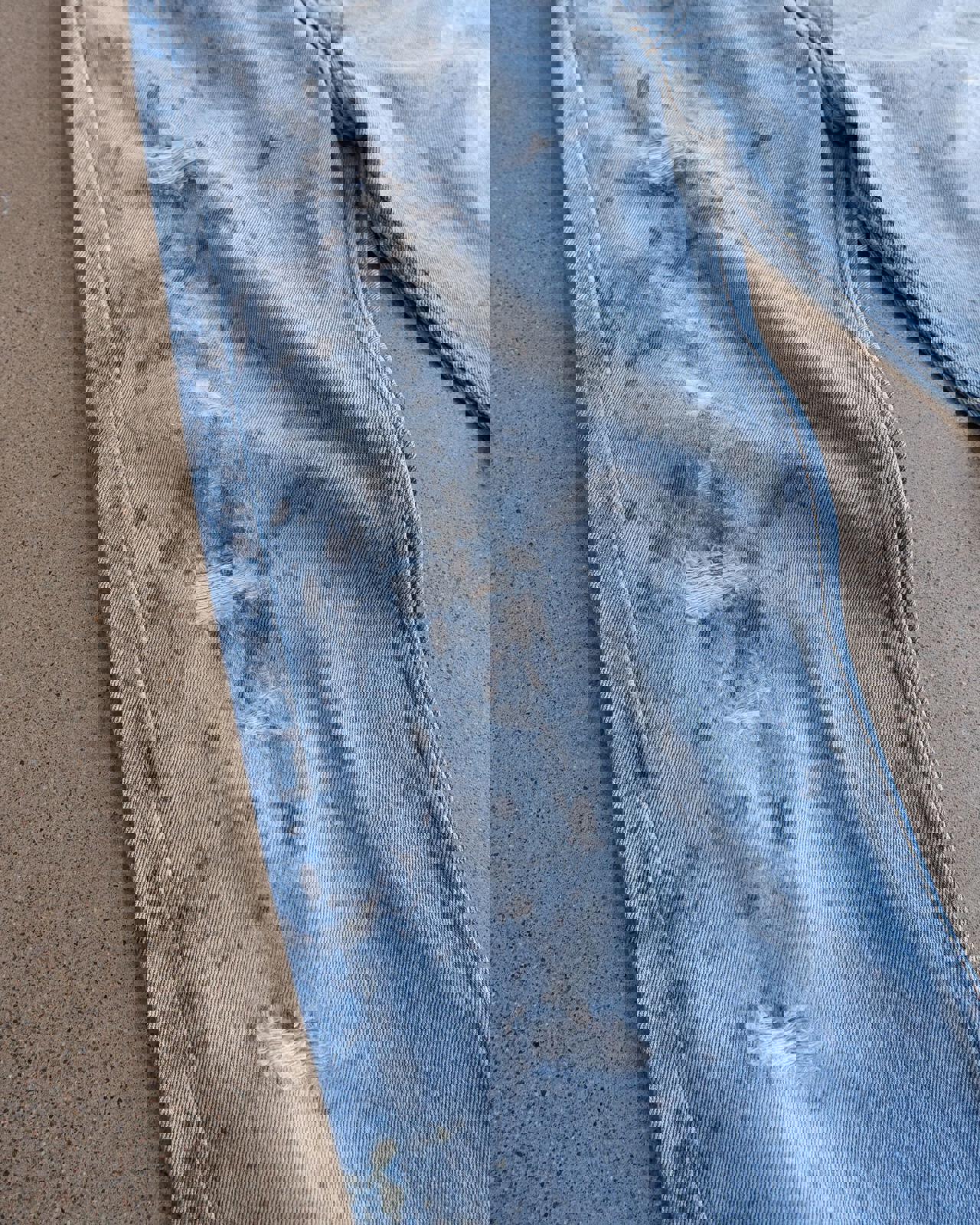 Vintage 90s Levi’s 501xx Jeans Button Fly Paint Distressed Men's Size 31x30 Made In USA