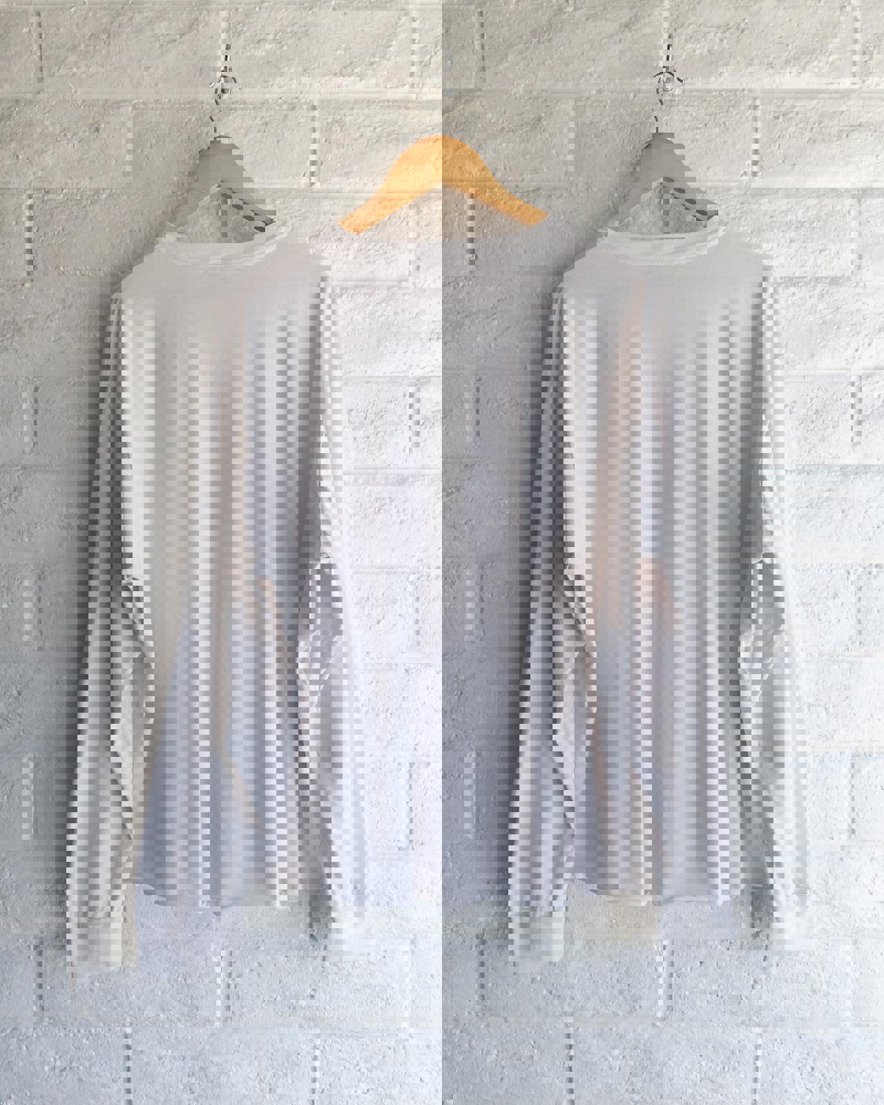 Marni Silver Glitter Logo Long Sleeve T Shirt Cropped Boxy Men's Size M