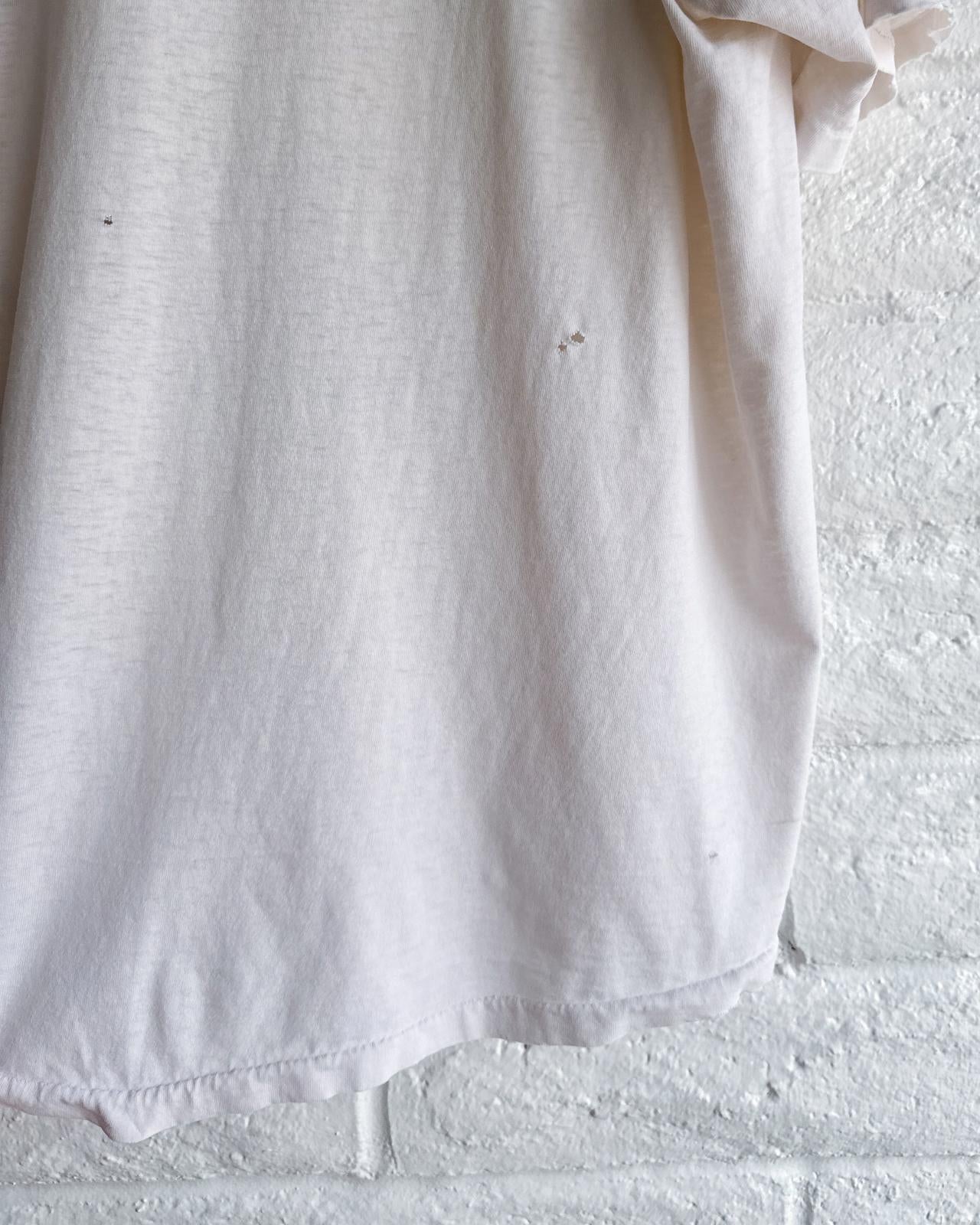 Vintage 90s Jesus Loves Me T Shirt Single Stitch Thrashed Threadbare Men's XL