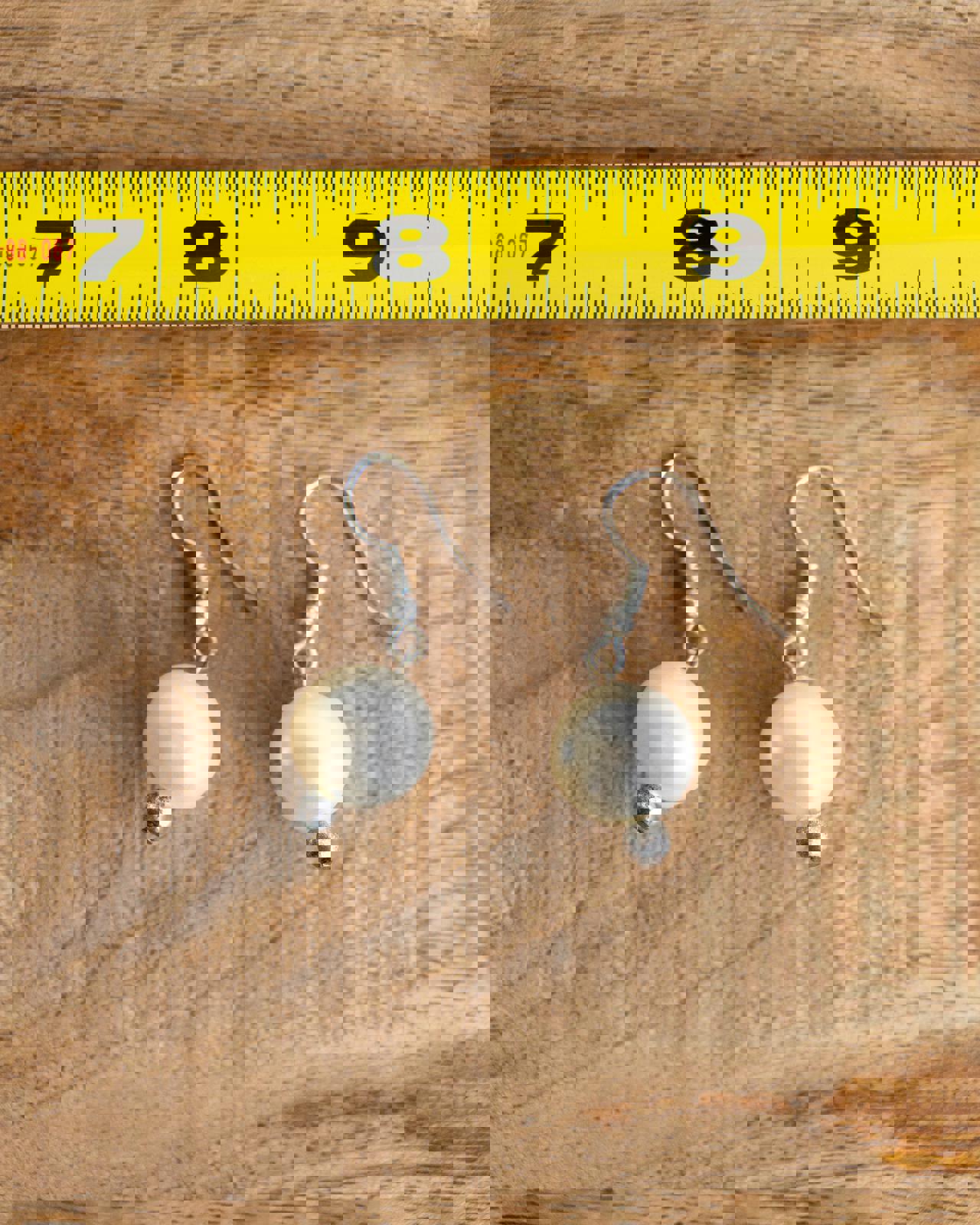 Vintage Pearl Dangle Earrings