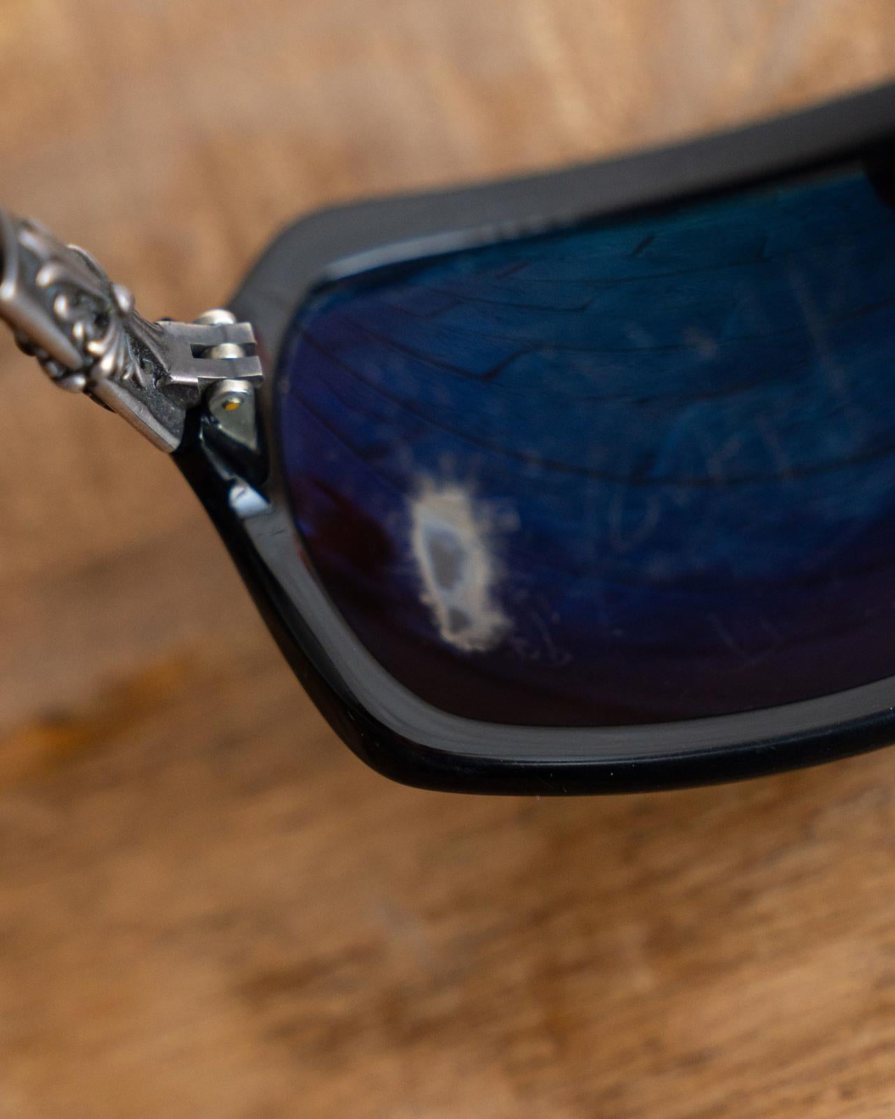 Chrome Hearts Thrust Sunglasses Black 925 Sterling Silver