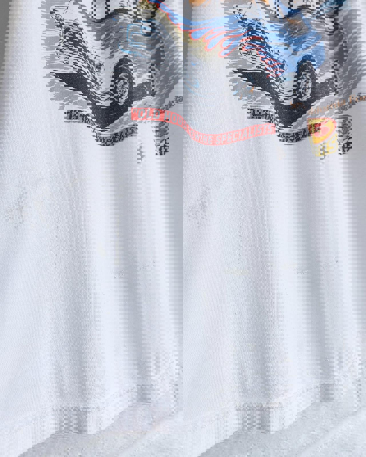 Vintage 90s Top Quality Electric Wiring T Shirt Retro Classic Cars Graphic Distressed Men's Size XL