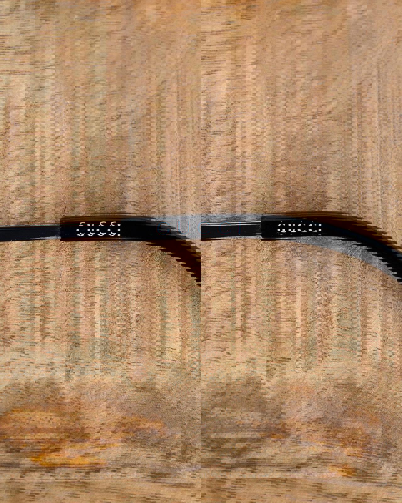 Gucci Aviator Sunglasses Silver Black Style GG0969S