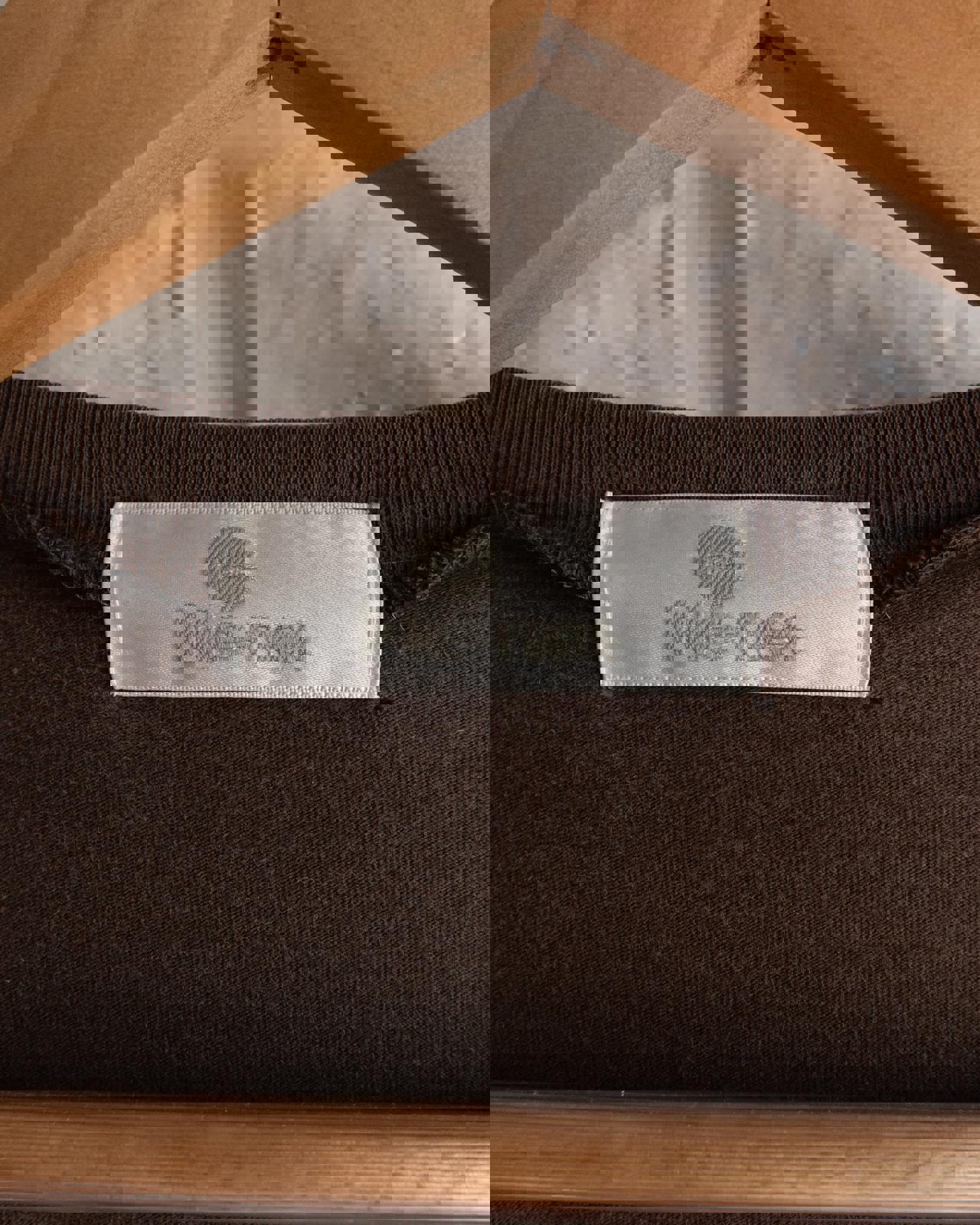 Ne-Net Cat Brown T Shirt Y2K Issey Miyake Men's Size L