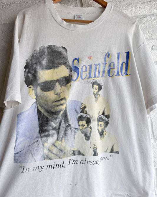 Vintage 90s Seinfeld Kramer T Shirt Single Stitch Distressed Men's XL