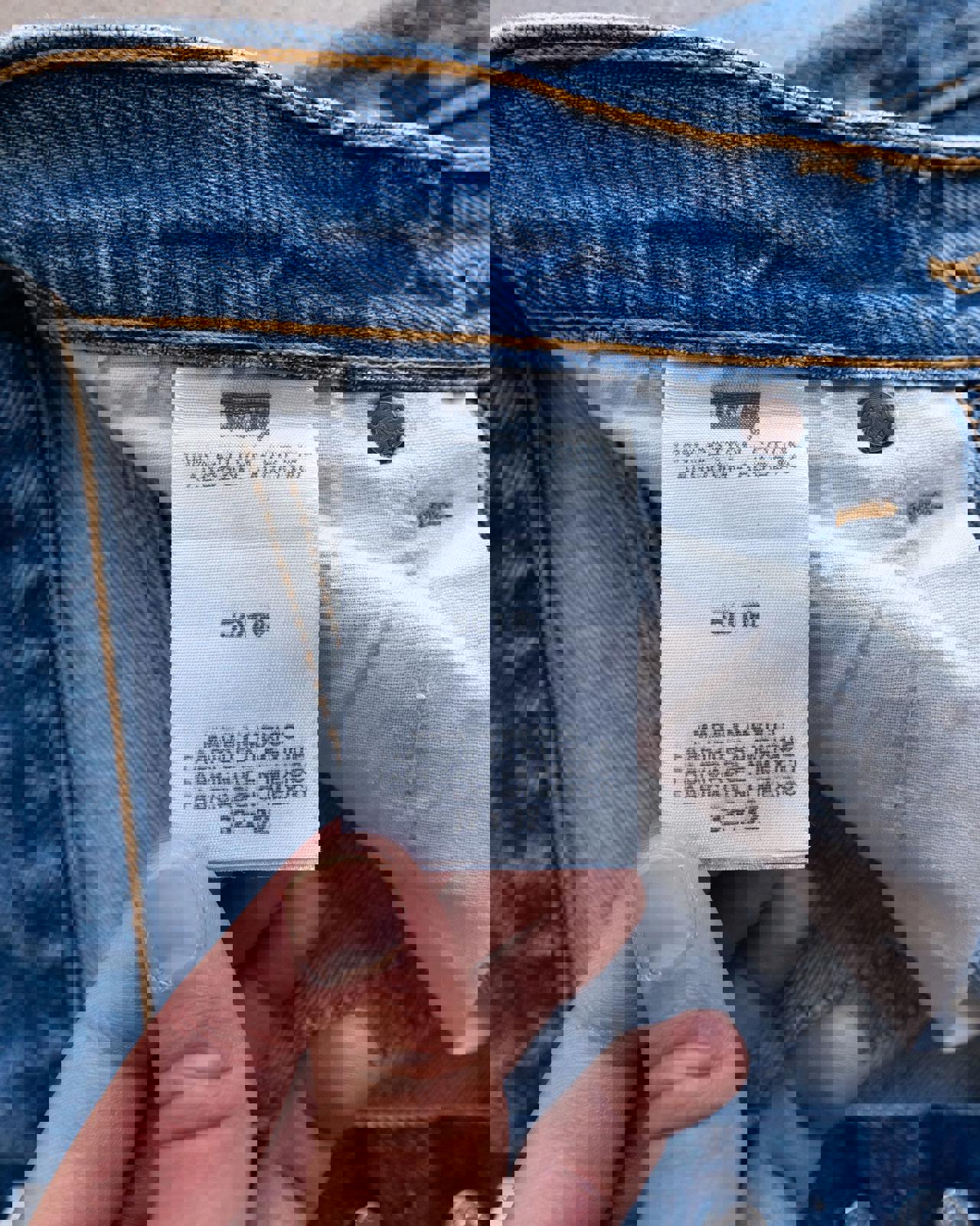 Vintage 90s Levi's 501 Jeans Button Fly Paint Splatter Distressed Men's 30x29