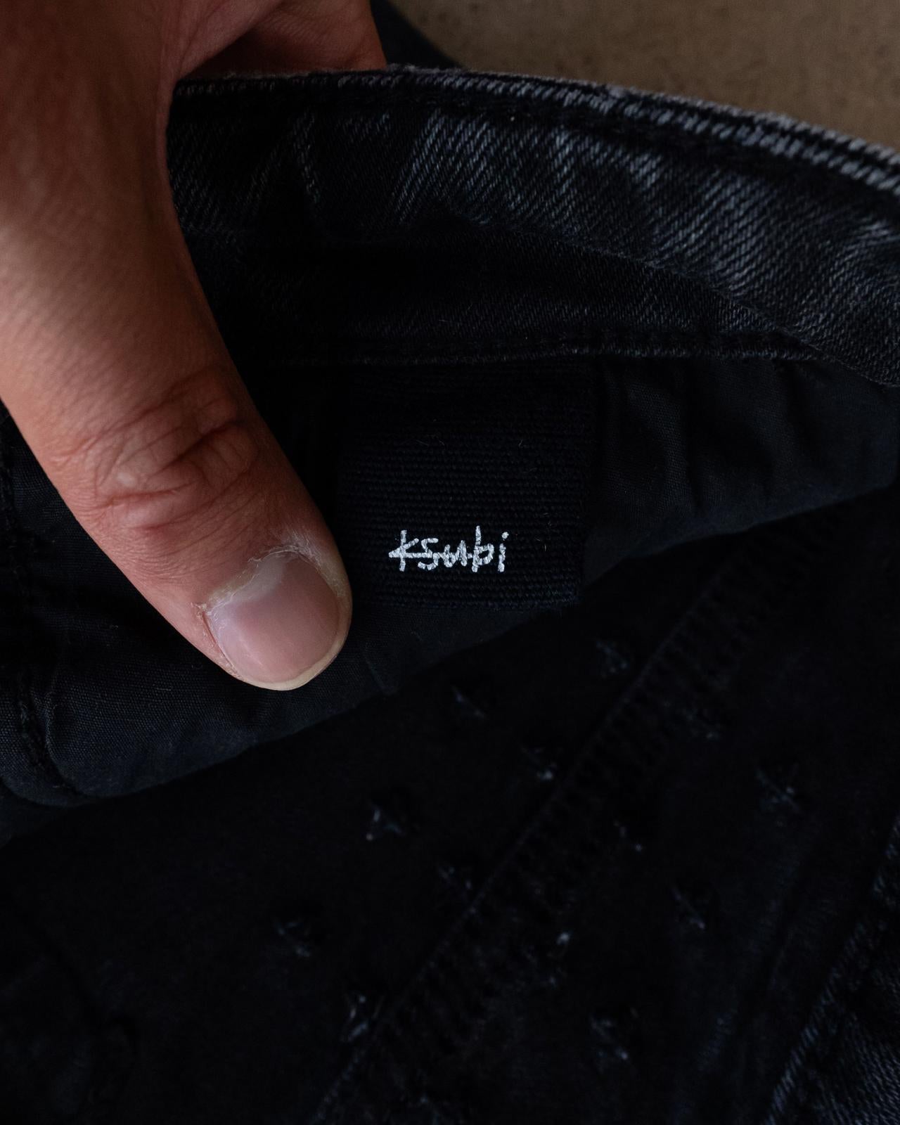Ksubi Van Winkle Jeans Black Faded Wash Men's Size 30x32