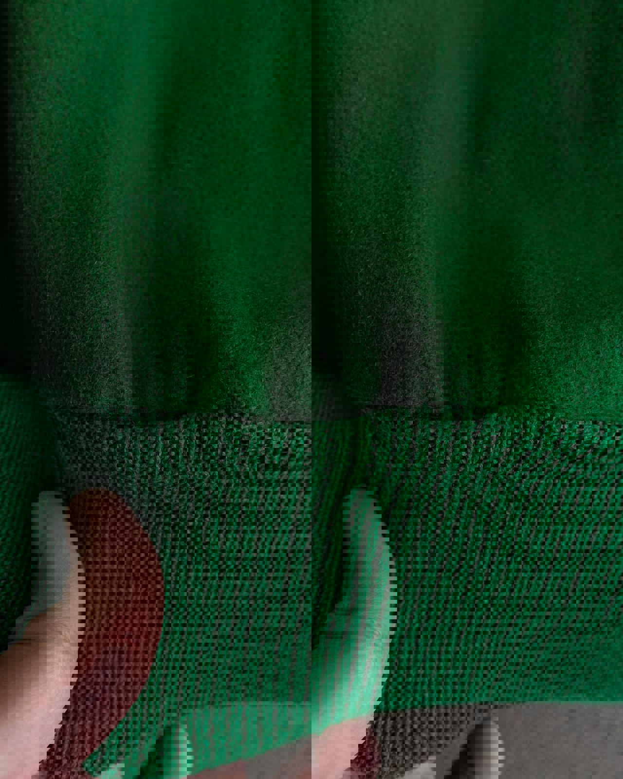 Vintage 60s Green Wool Varsity Jacket M Letter Chenille Patch 1965 Southern League Football Co-Champions Men's Size 44 - M/L