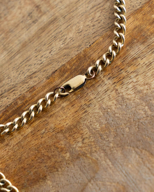 14K Gold Plated Chainlink Necklace