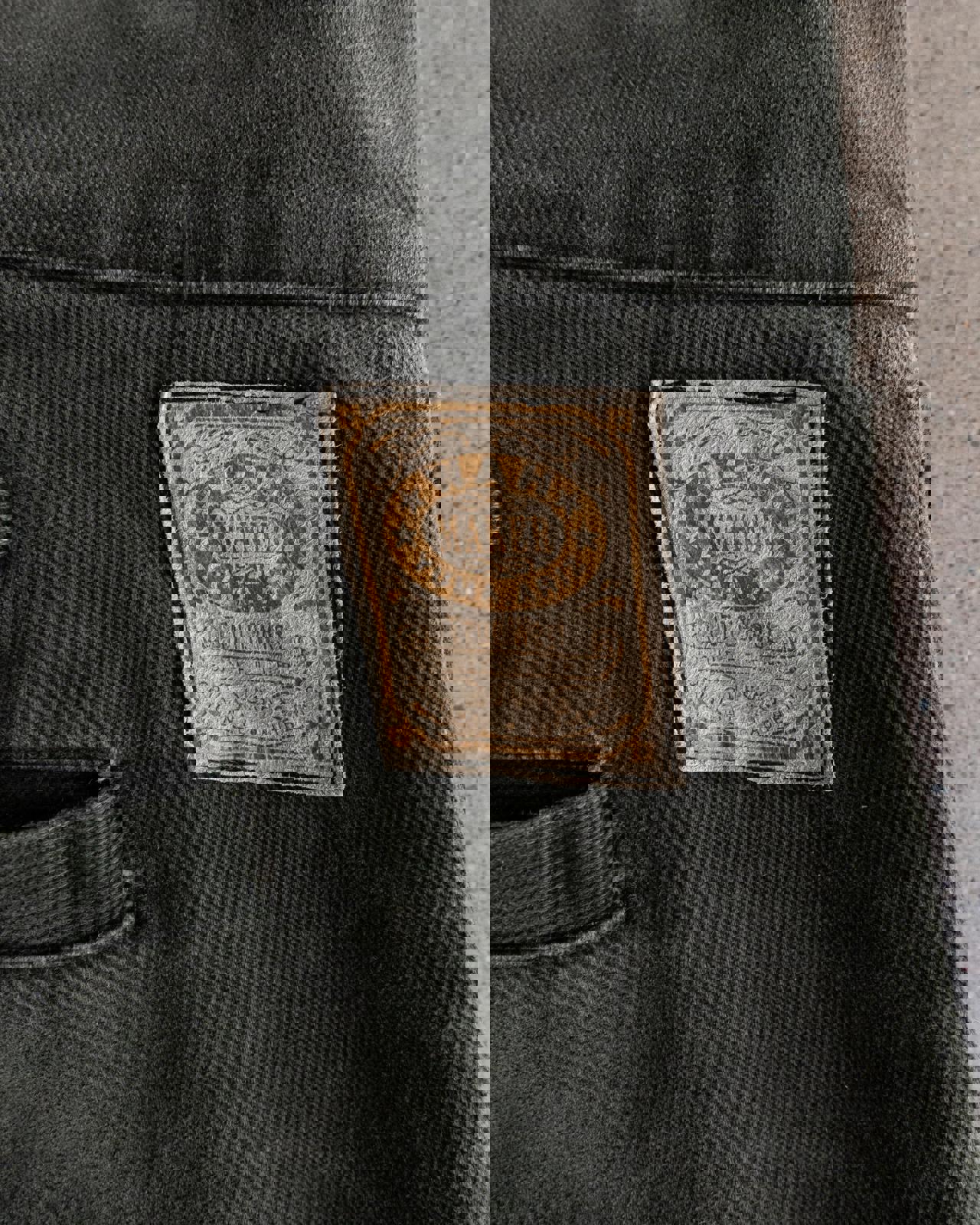 Vintage Wah Maker Frontier Western Pants Buckle Back Released Hem Men's Size 36x30 Olive Green