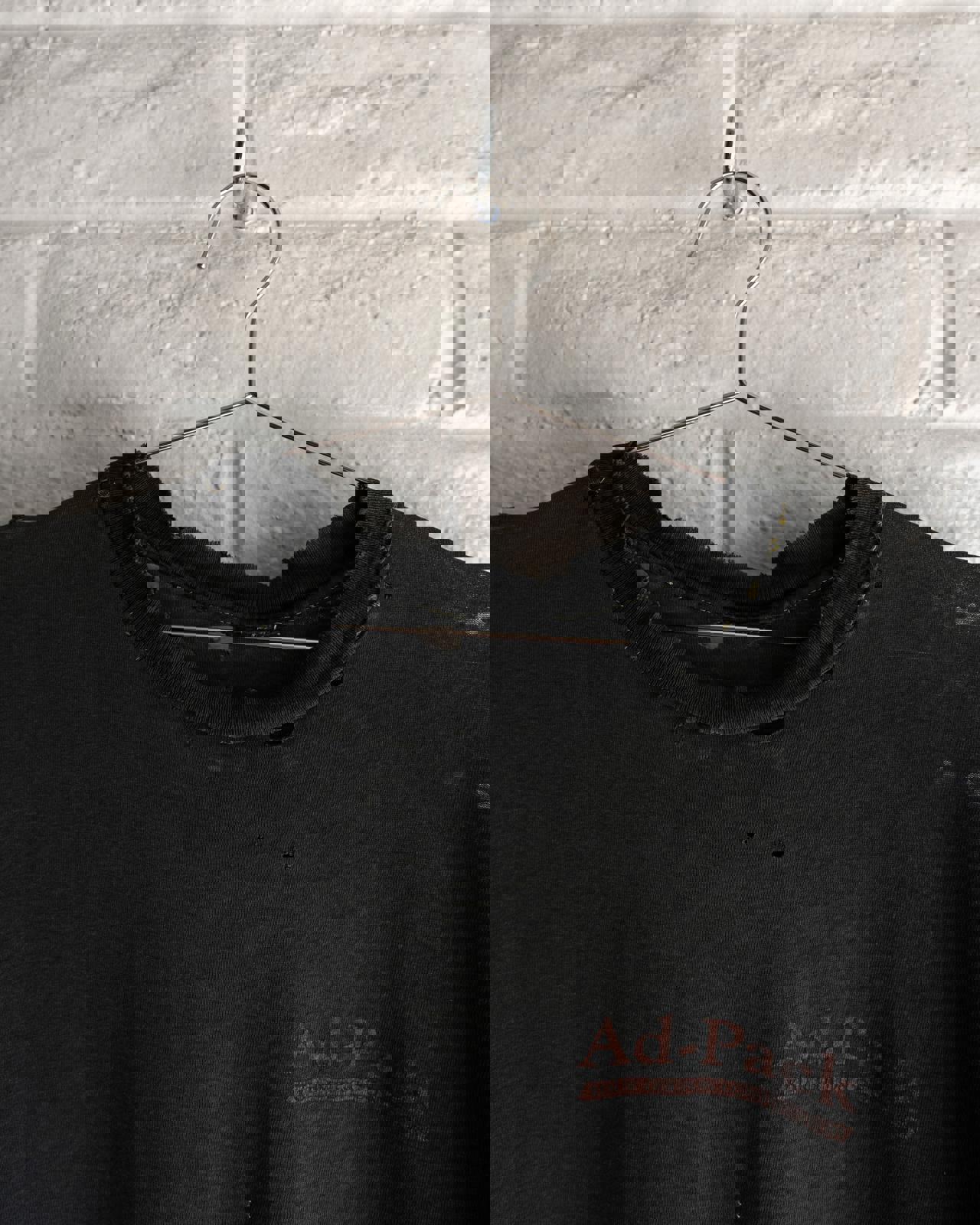 Vintage 90s Ad Pack Coupon T Shirt Single Stitch Faded Distressed Thrashed Men's Size XL