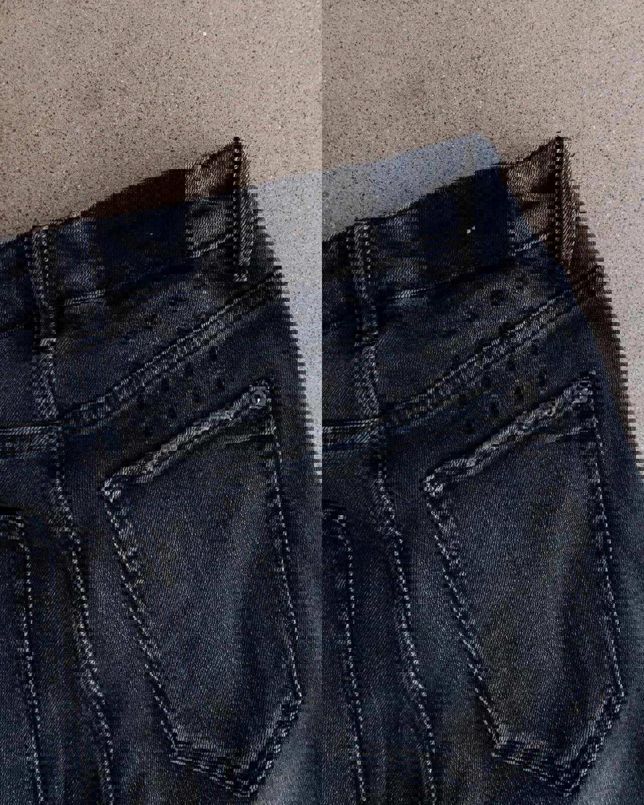 Ksubi Van Winkle Jeans Black Faded Wash Men's Size 30x32