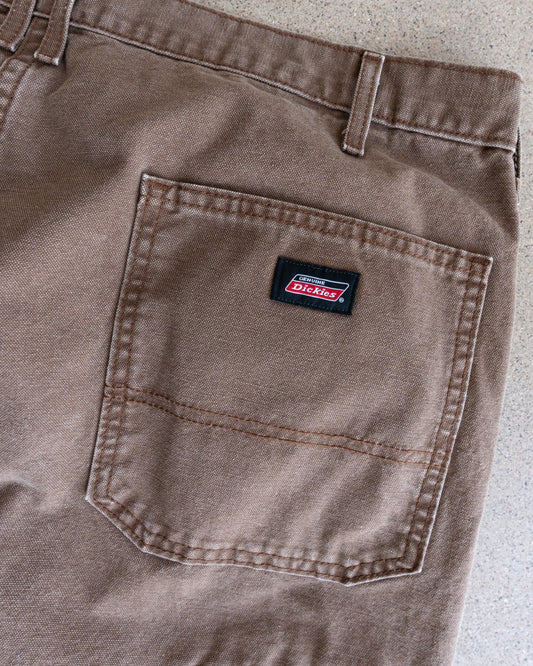 Vintage Dickies Carpenter Pants Y2K Baggy Workwear Men's 39x30 Brown