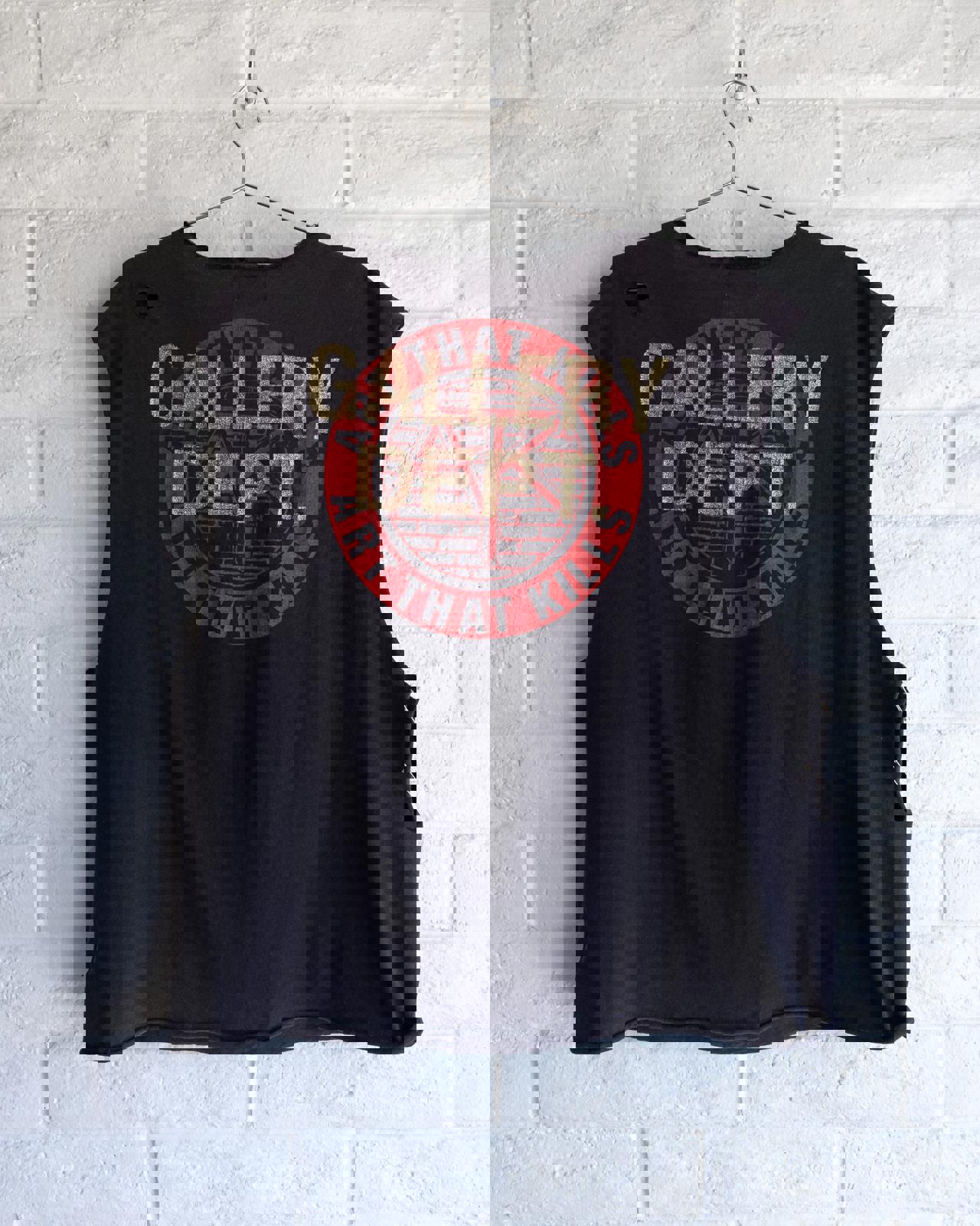 Gallery Dept Art That Kills Doc Johnson Sleeveless T Shirt Men's Size XL