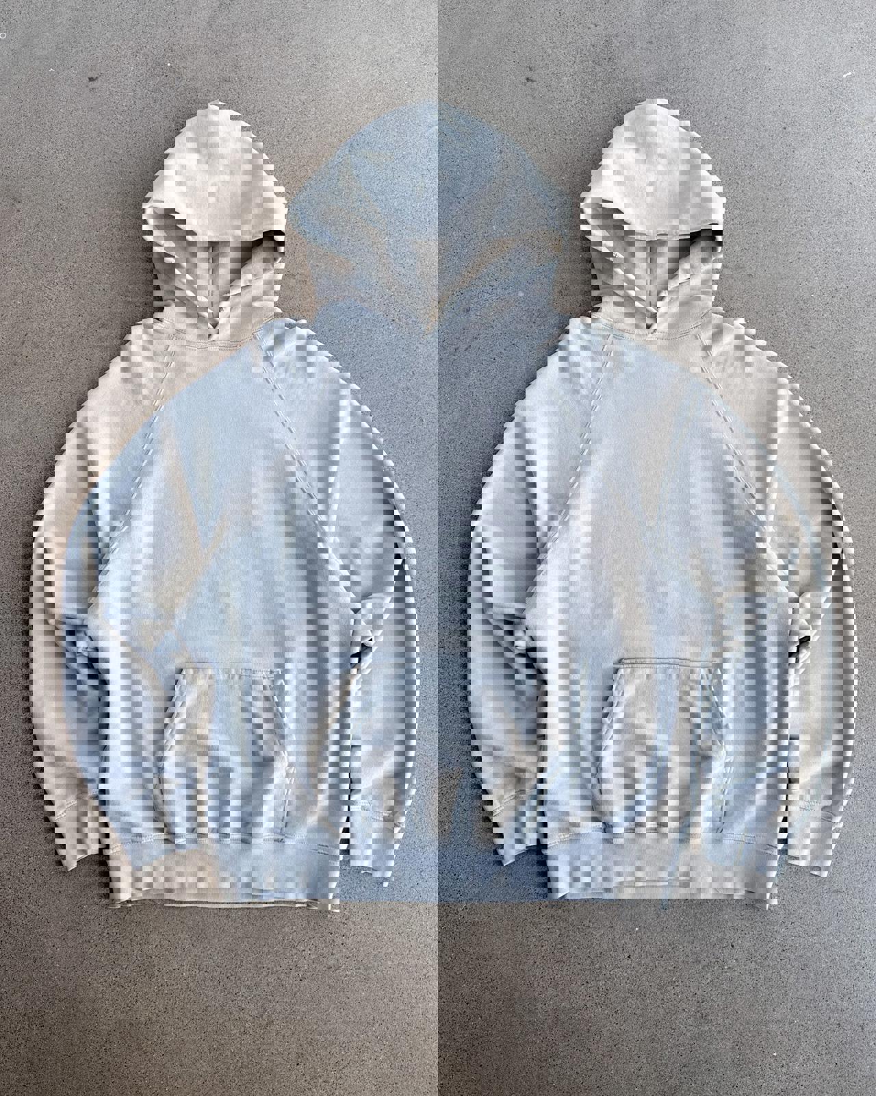 Fear Of God Essentials Heavyweight French Terry Cotton Hoodie Cream Size M