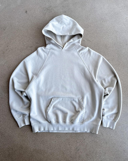 Fear Of God Essentials Heavyweight French Terry Cotton Hoodie Cream Size M