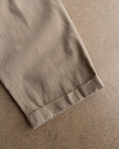 Brooks Brothers 346 Pants Pleated & Cuffed Men's Size 34x28 Khaki Tan