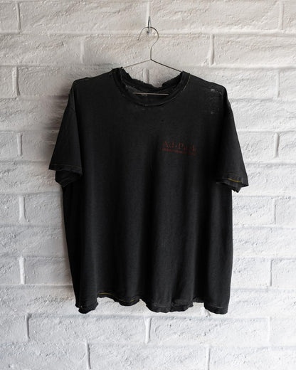Vintage 90s Ad Pack Coupon T Shirt Single Stitch Faded Distressed Thrashed Men's Size XL