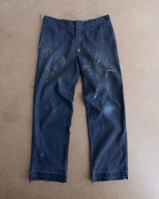 Vintage Dickies 874 Pants Paint Splatter Thrashed Size 33x30