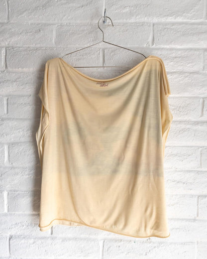 Vintage 90s Vivienne Westwood Shepherd Watching Shepherdess Wool T Shirt Size L/XL