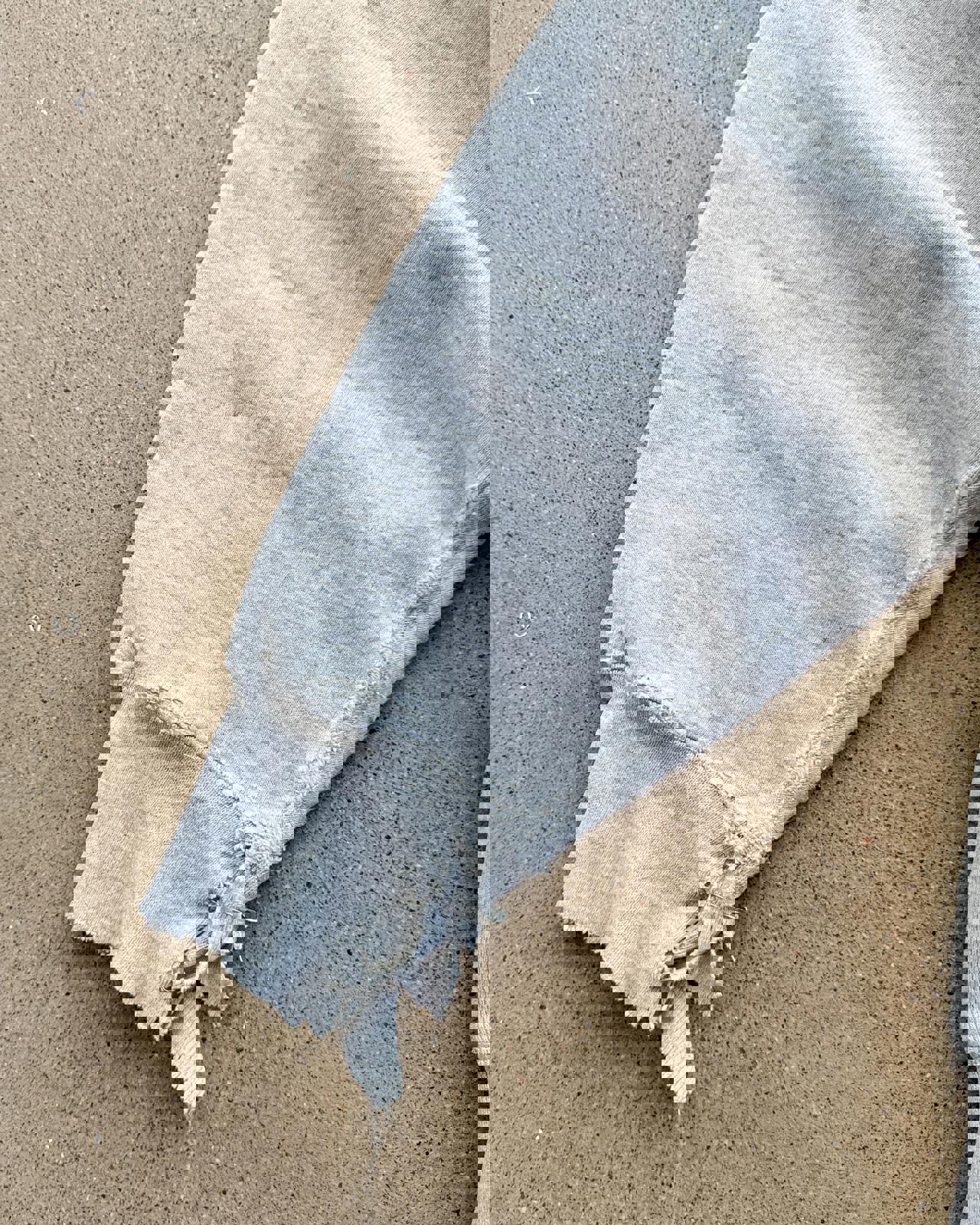 Thrashed Vintage 1970s Champion Reverse Weave Hoodie Trinity Pawling Men's M College Prep Boarding School Distressed