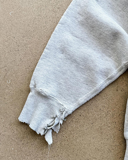 Thrashed Vintage 1970s Champion Reverse Weave Hoodie Trinity Pawling Men's M College Prep Boarding School Distressed