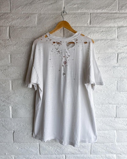 Vintage 90s Willem of Amsterdam Art Show T Shirt Single Stitch Thrashed Threadbare Men's XL