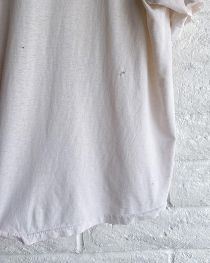 Vintage 90s Jesus Loves Me T Shirt Single Stitch Thrashed Threadbare Men's XL
