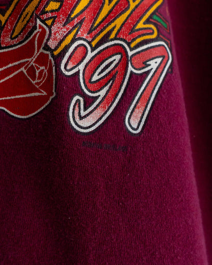 Vintage 90s Arizona State Sun Devils Rose Bowl T Shirt Single Stitch Men's Size 2XL Made In USA