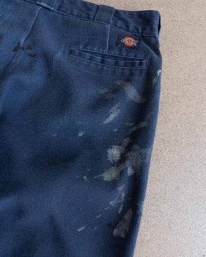 Vintage Dickies 874 Pants Paint Splatter Thrashed Size 33x30