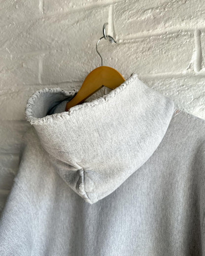 Thrashed Vintage 1970s Champion Reverse Weave Hoodie Trinity Pawling Men's M College Prep Boarding School Distressed