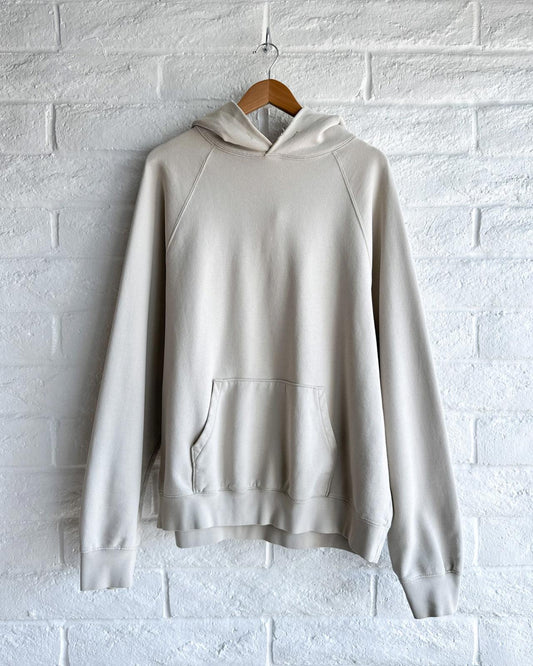 Fear Of God Essentials Heavyweight French Terry Cotton Hoodie Cream Size M