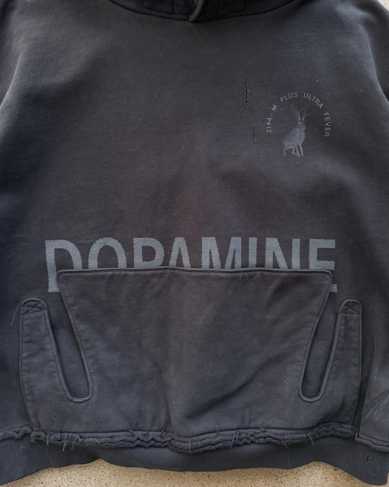 2144 Museum Dopamine MC4 Hoodie V2 Men's L Faded Distressed