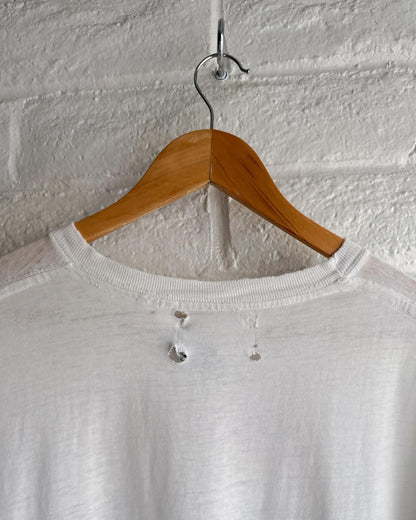 Vintage 90s Bonjour International T Shirt Single Stitch Thrashed Men's XL