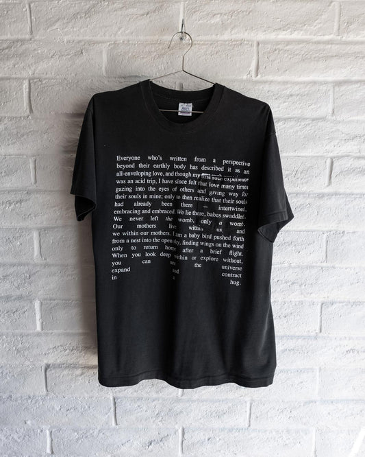Vintage Spiritual Poem T Shirt Faded Single Stitch Men's Size XL Made in USA