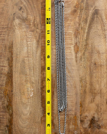 MNML LA Cuban Rope Link Silver Necklace