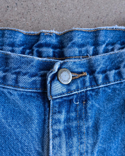 Vintage Wrangler Jeans Y2K Faded Distressed Baggy Men's Size 37x29
