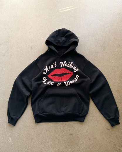 Simple Gospel Ain't Nothing Like A Woman Hoodie Black Size Small Justin Bieber