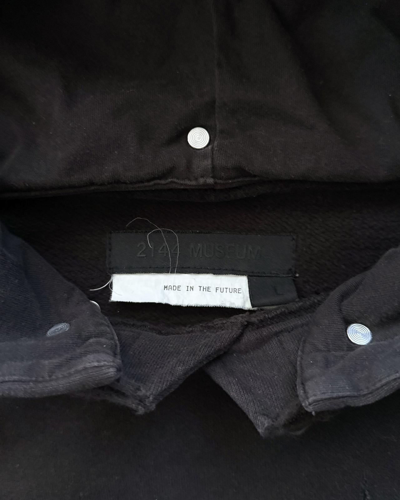 2144 Museum Dopamine MC4 Hoodie V2 Men's L Faded Distressed