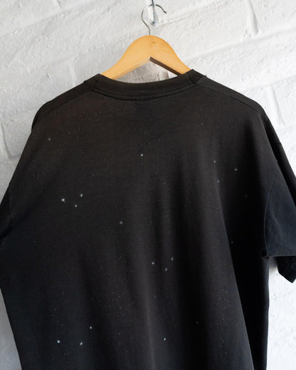 Vintage 90s Wizard AOP Single Stitch T Shirt Sun Faded Distressed Men's Size L