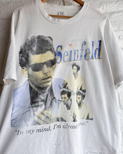 Vintage 90s Seinfeld Kramer T Shirt Single Stitch Distressed Men's XL