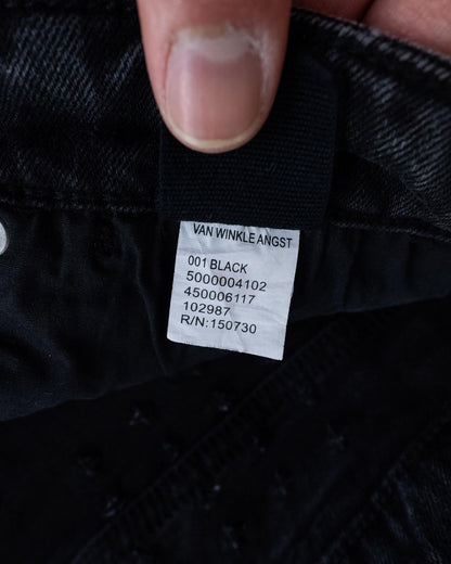 Ksubi Van Winkle Jeans Black Faded Wash Men's Size 30x32