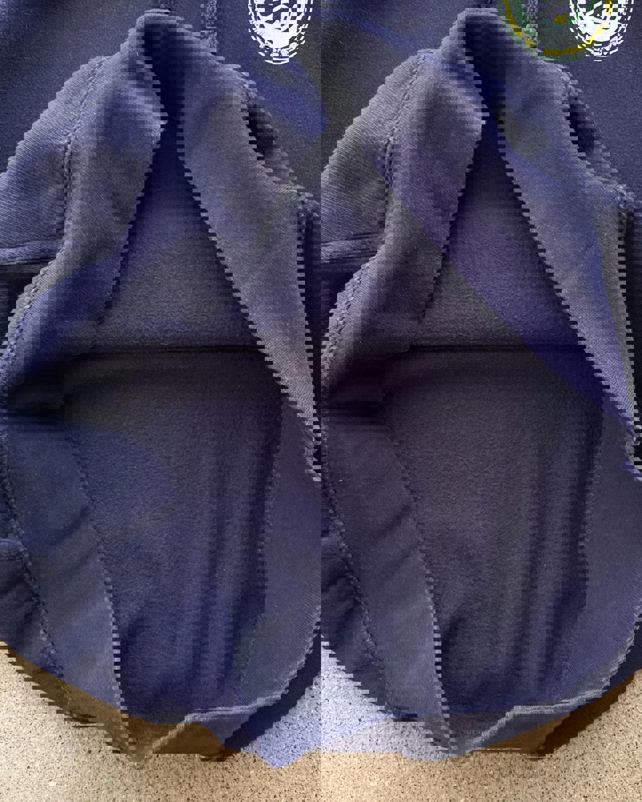 Vintage Quiksilver Hoodie Men's XL Y2K Surf Style Skater Grunge Sleeve Hit