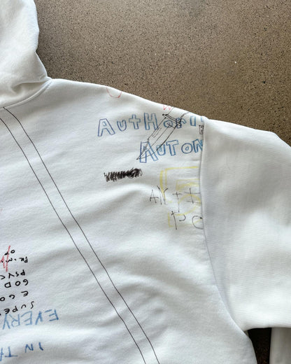 Los Angeles Apparel Yeezy Season 5 Scribble Hoodie ERD Henri Alexander Levy Sample Men's M