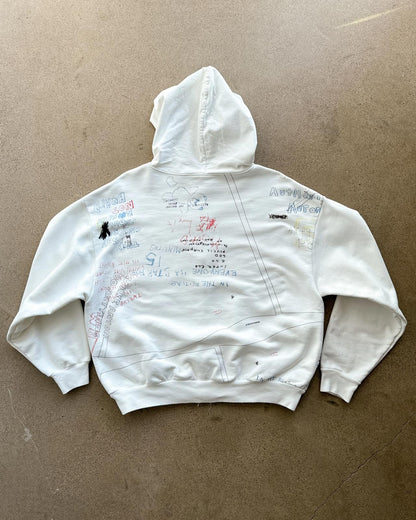 Los Angeles Apparel Yeezy Season 5 Scribble Hoodie ERD Henri Alexander Levy Sample Men's M