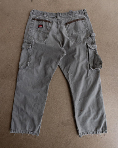 Vintage Wrangler Workwear Carpenter Pants Y2K Thrashed Distressed Men's 37x28