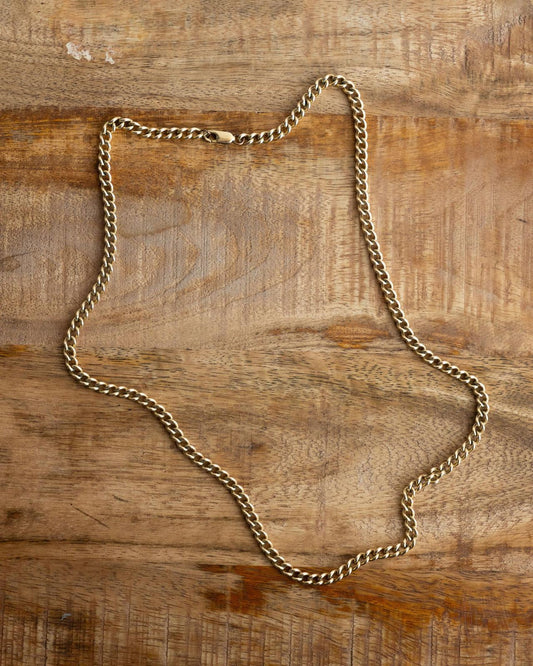14K Gold Plated Chainlink Necklace