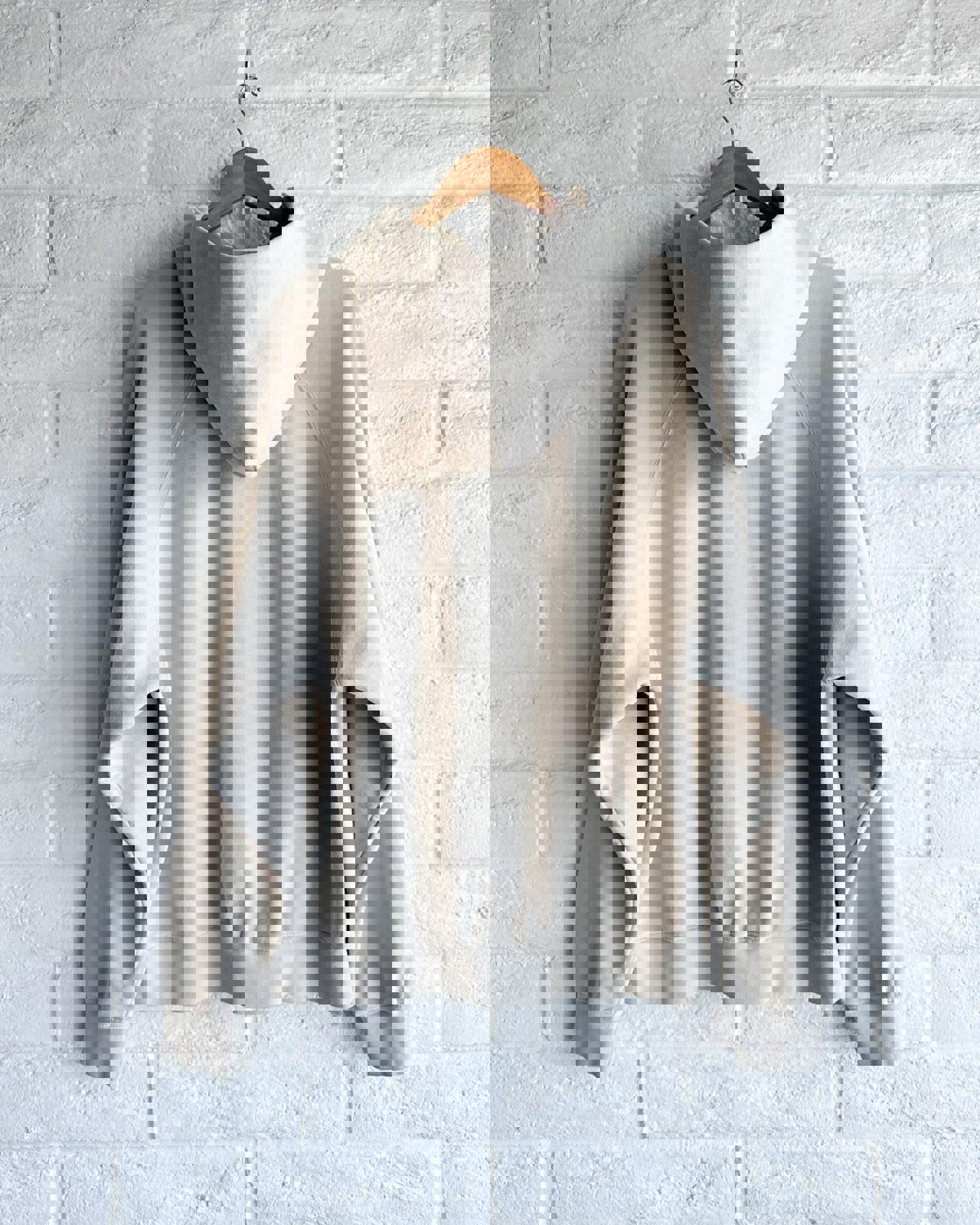 Fear Of God Essentials Heavyweight French Terry Cotton Hoodie Cream Size M