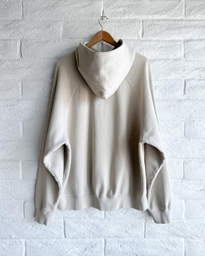 Fear Of God Essentials Heavyweight French Terry Cotton Hoodie Cream Size M