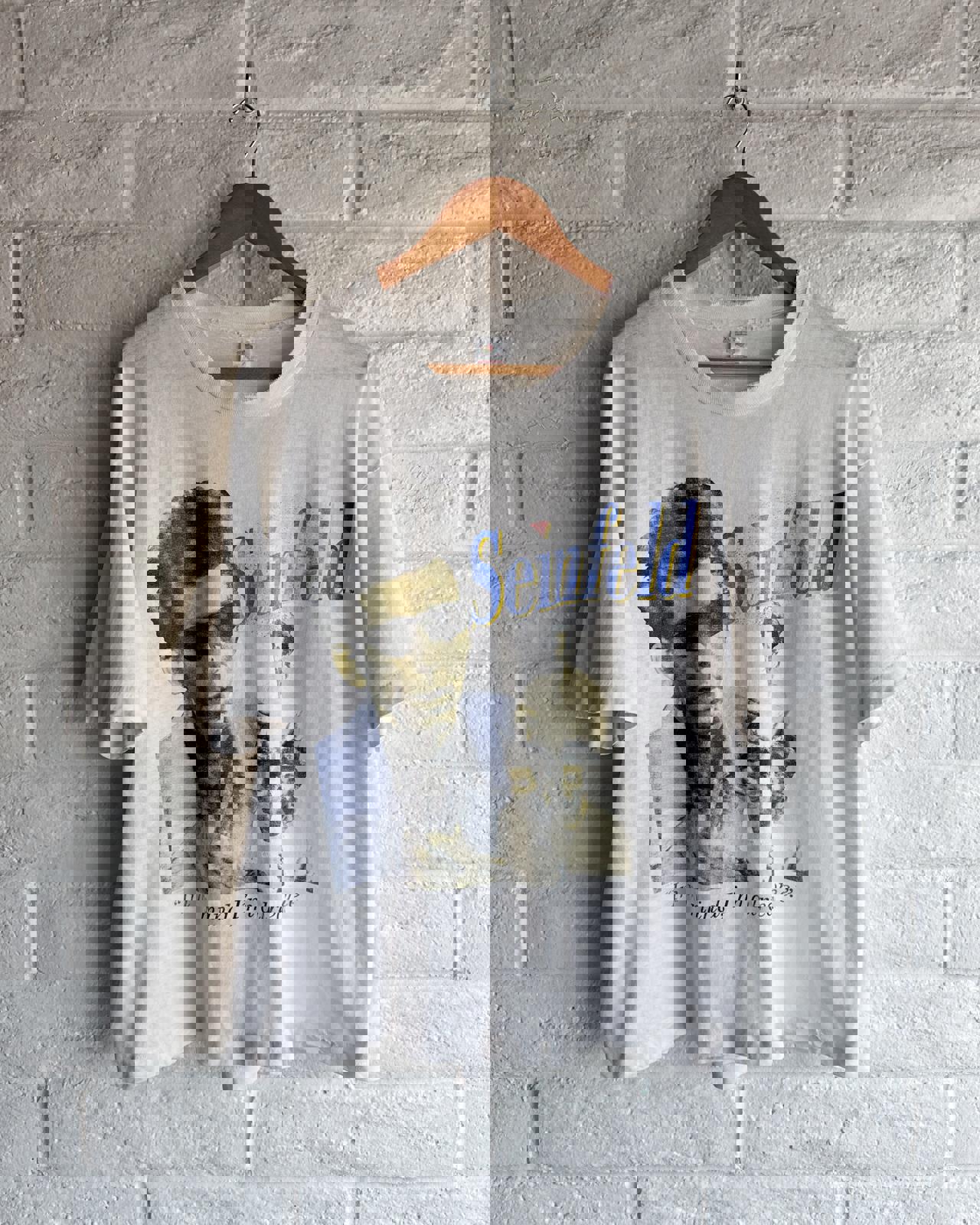 Vintage 90s Seinfeld Kramer T Shirt Single Stitch Distressed Men's XL